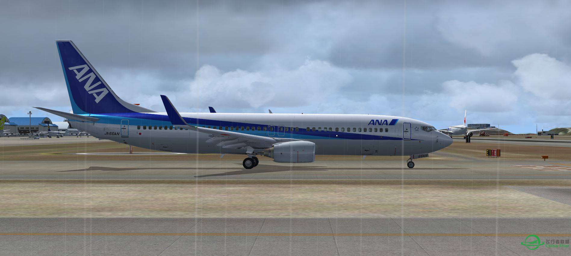 B737 ANA @ ROAH part2-6318 