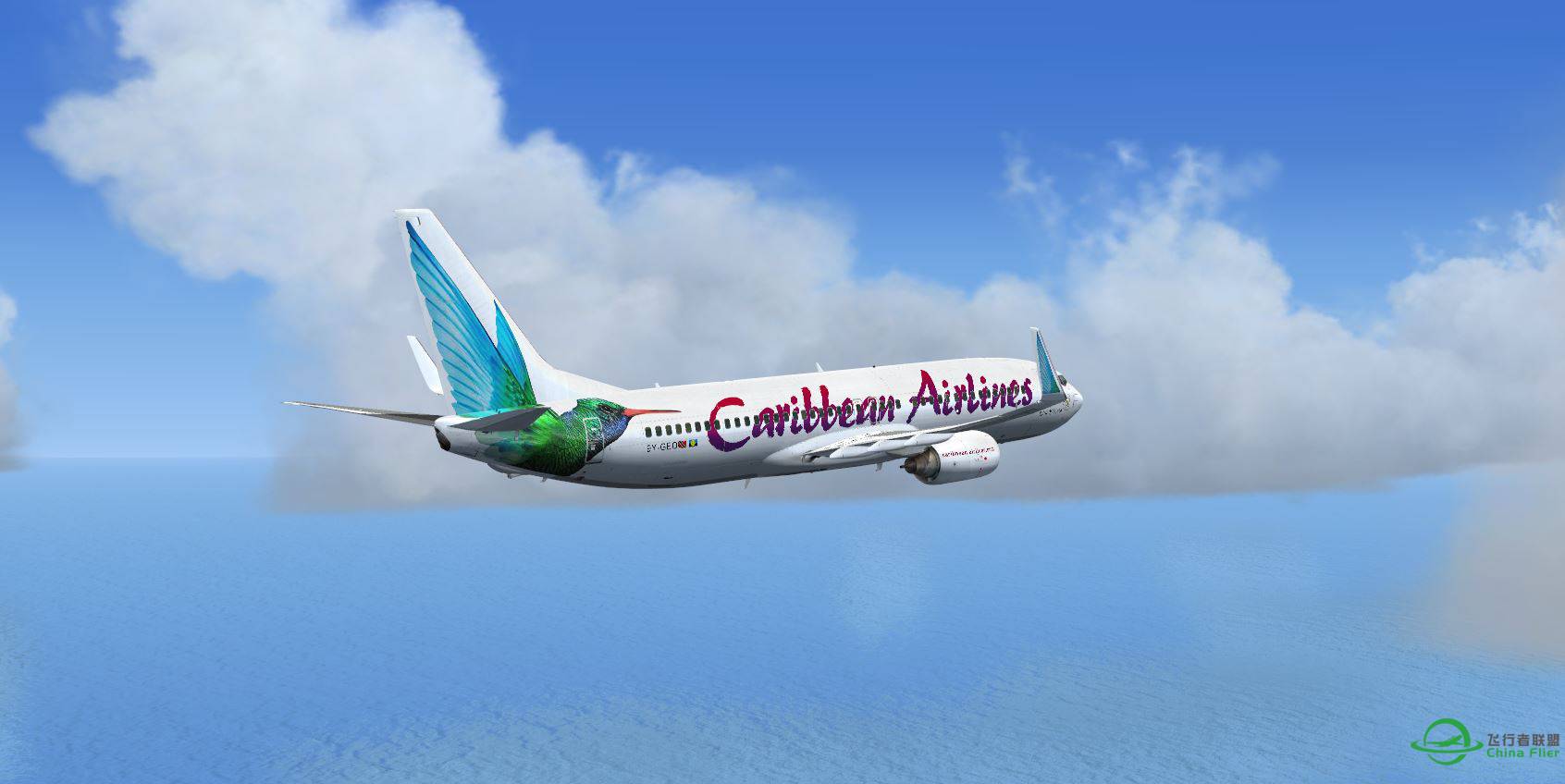 B737 CAribbean @ ROIG-3732 