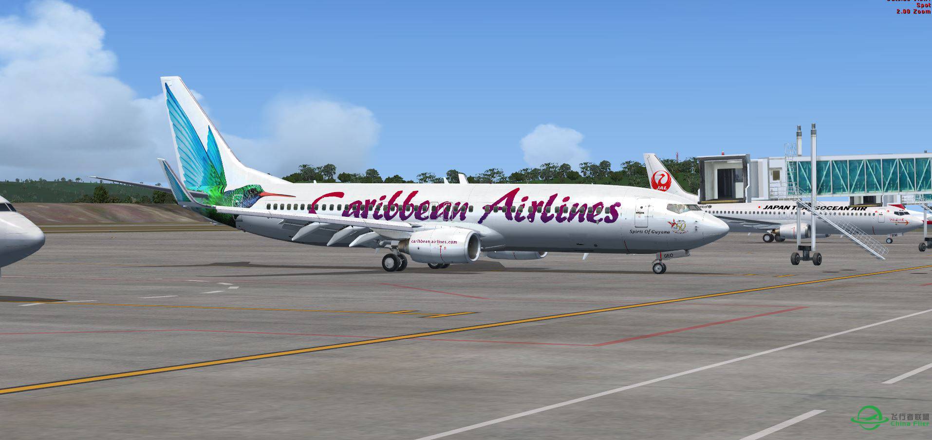 B737 CAribbean @ ROIG-5349 