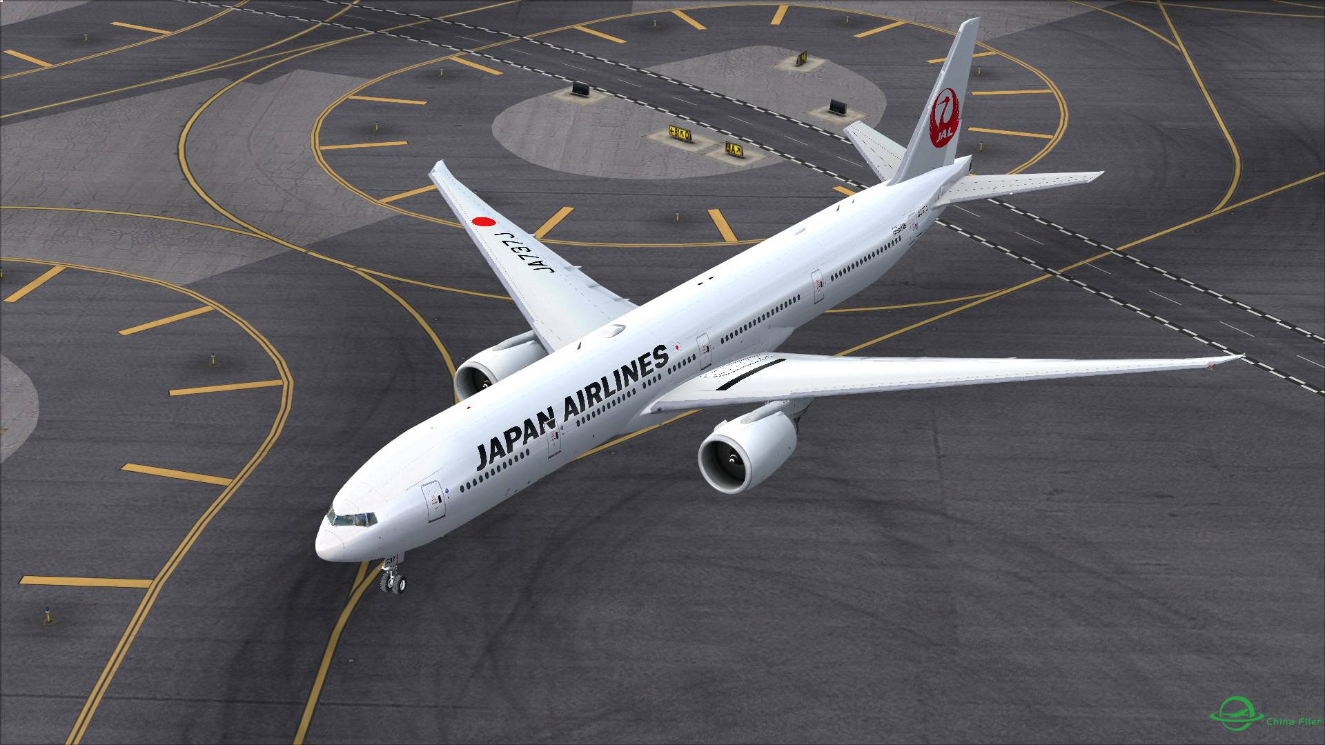 [FSX国际线] JAL2 东京羽田-旧金山-4584 