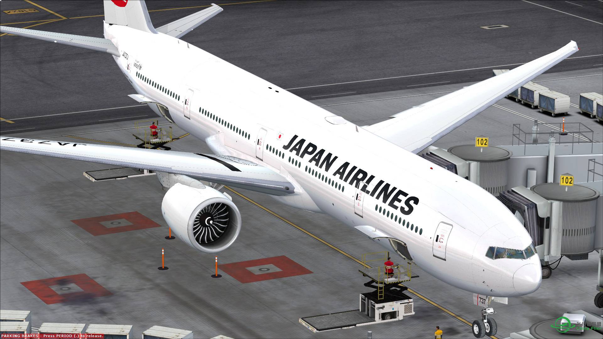 [FSX国际线] JAL2 东京羽田-旧金山-8314 