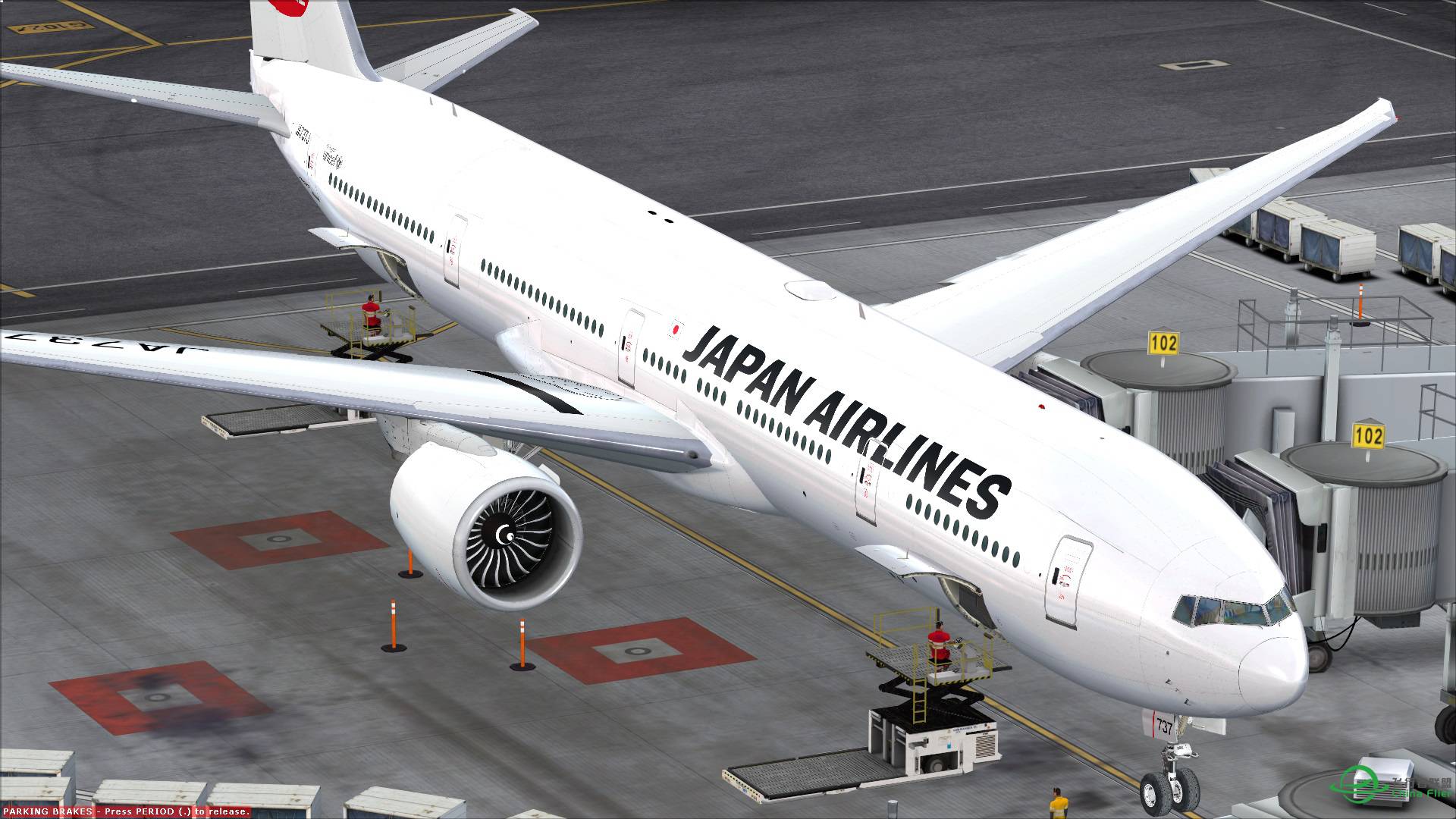 [FSX国际线] JAL2 东京羽田-旧金山-3306 