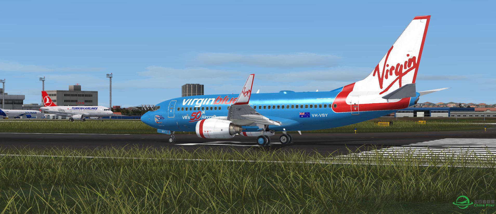 B737 VirginBlue @ LTBA-7150 