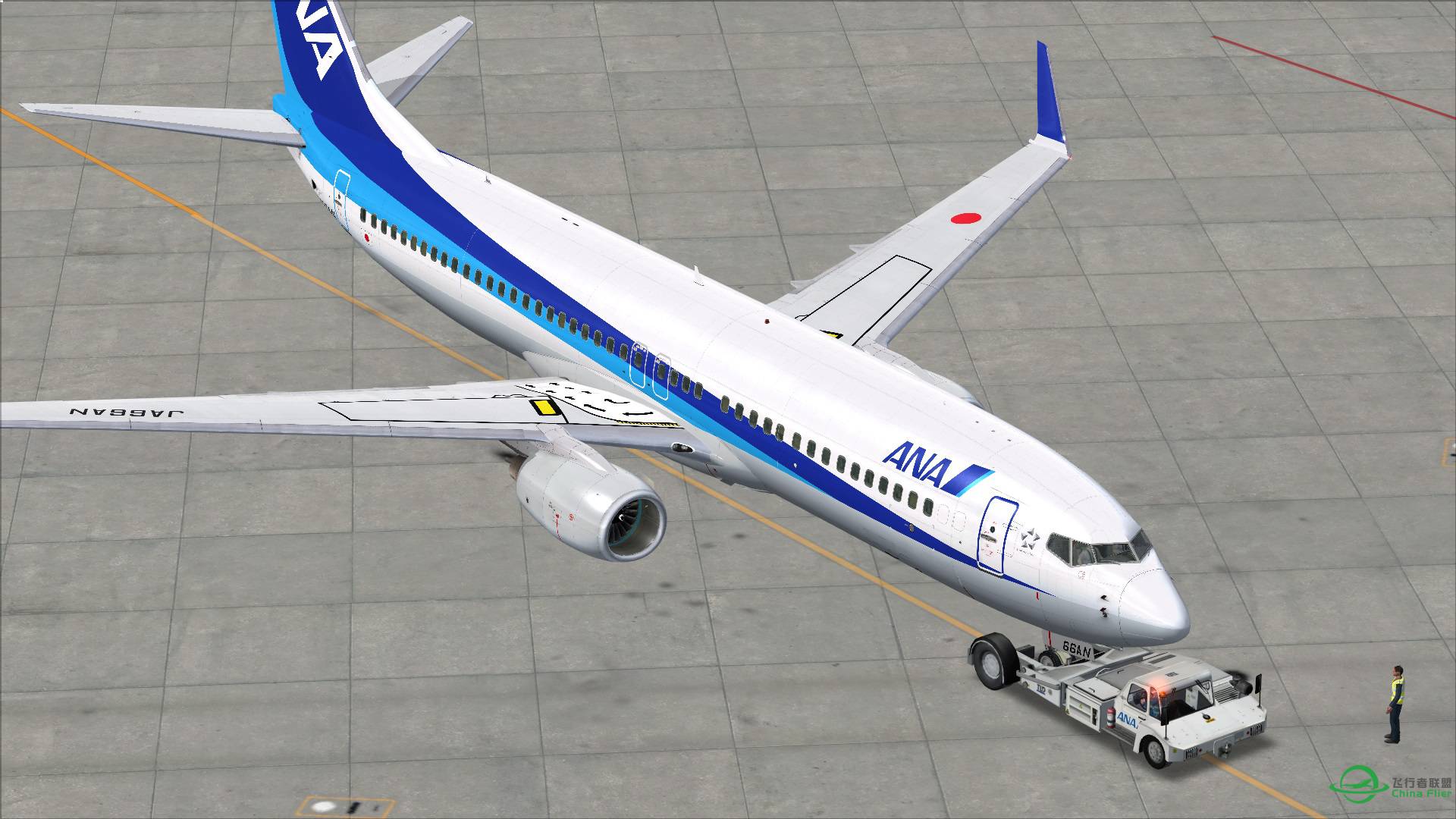 [FSX] ANA1735 大阪关西空港-冲绳那霸-6409 