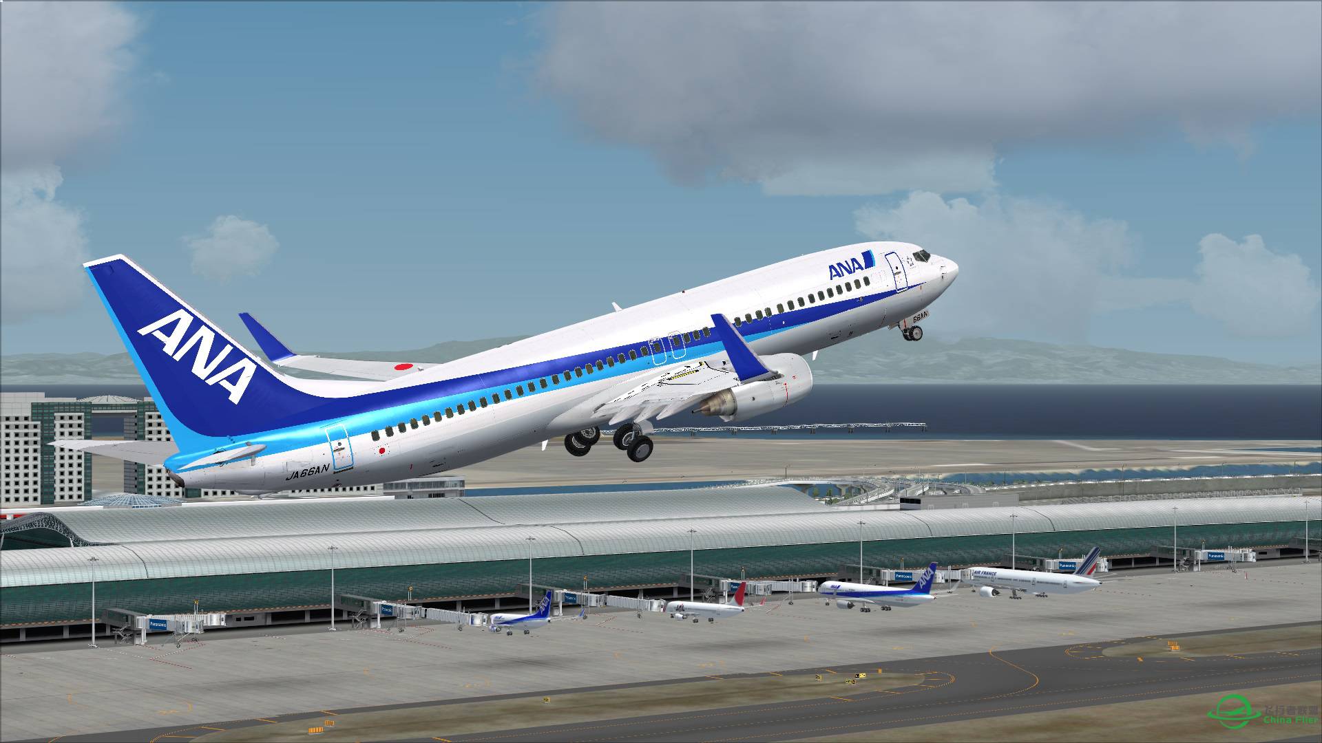 [FSX] ANA1735 大阪关西空港-冲绳那霸-1840 