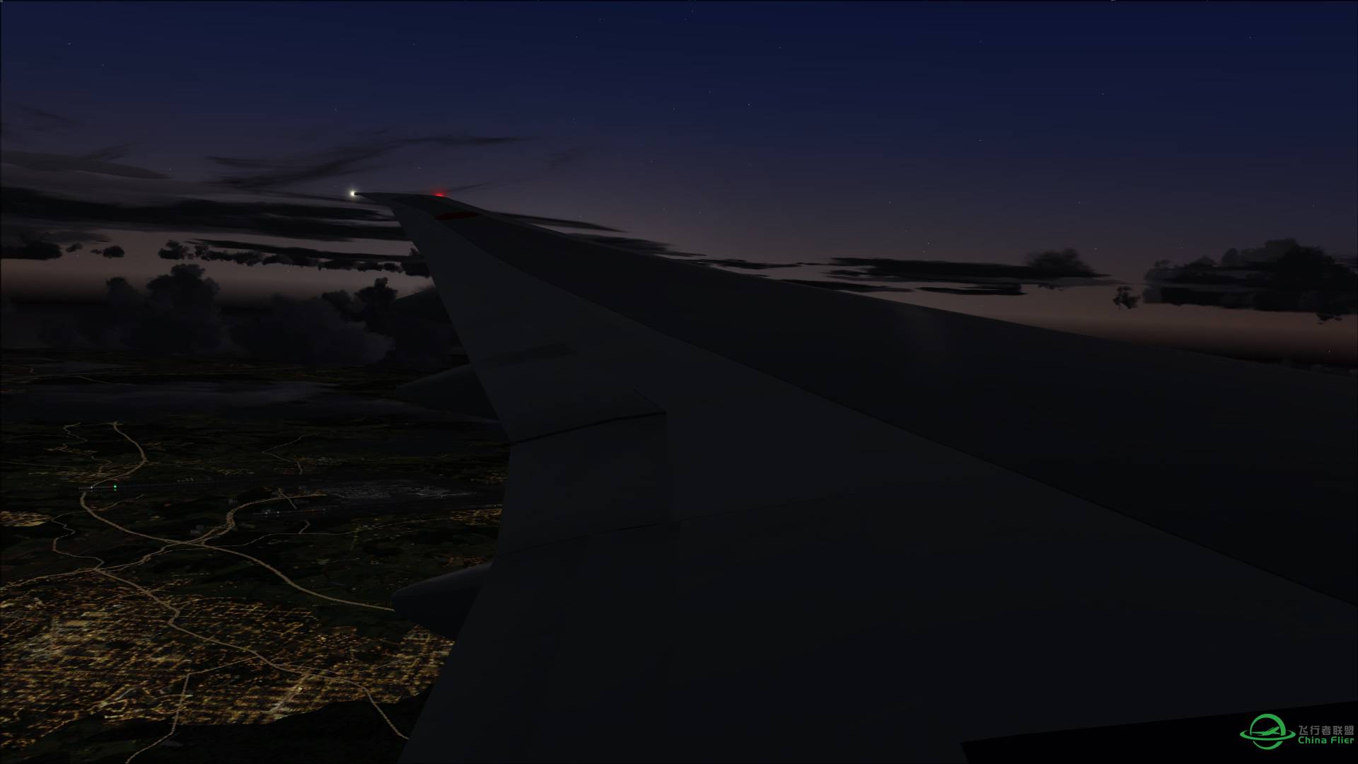 [FSX] HND国际线开发 全日空NH105 洛杉矶-东京羽田-6611 