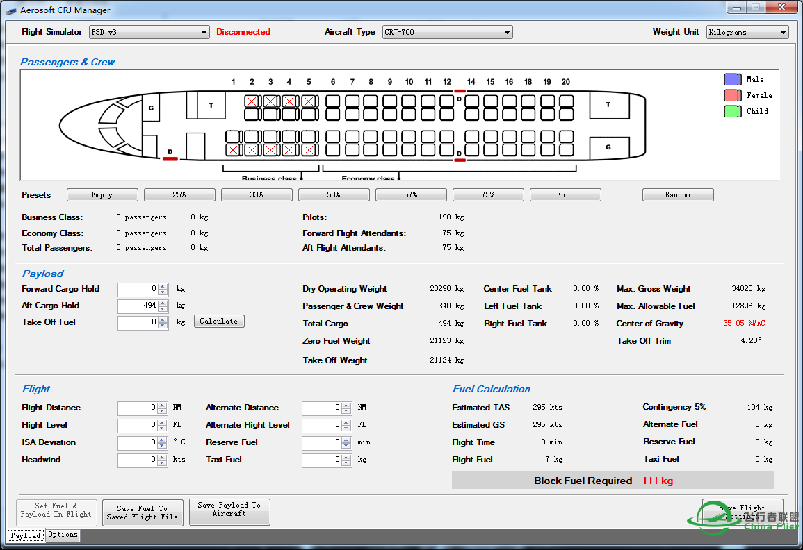 关于aerosoft crj700/900 P3D鼻轮不正的问题！CRJ Manager显示不对...-9088 