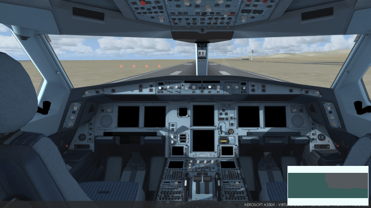 Aerosoft A330X驾驶舱预览-5530 