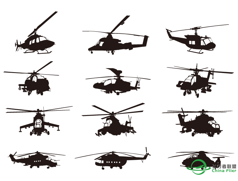 直升机贴图-2495 