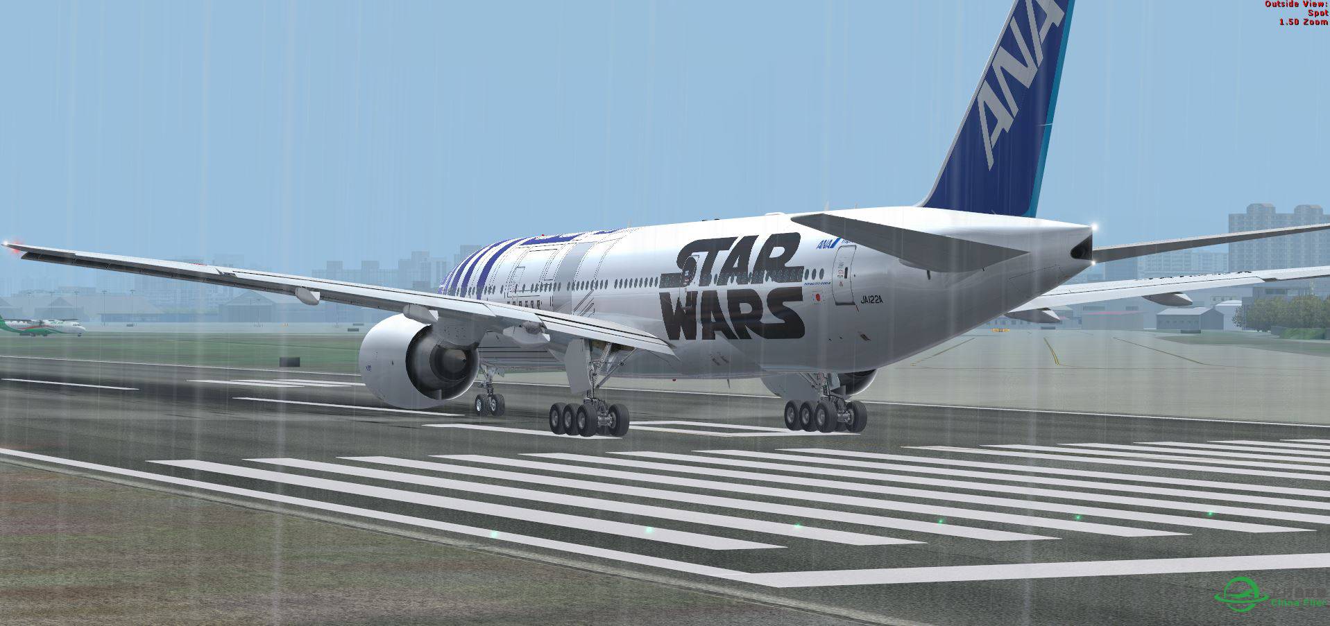 B777 Star War Blue-4493 