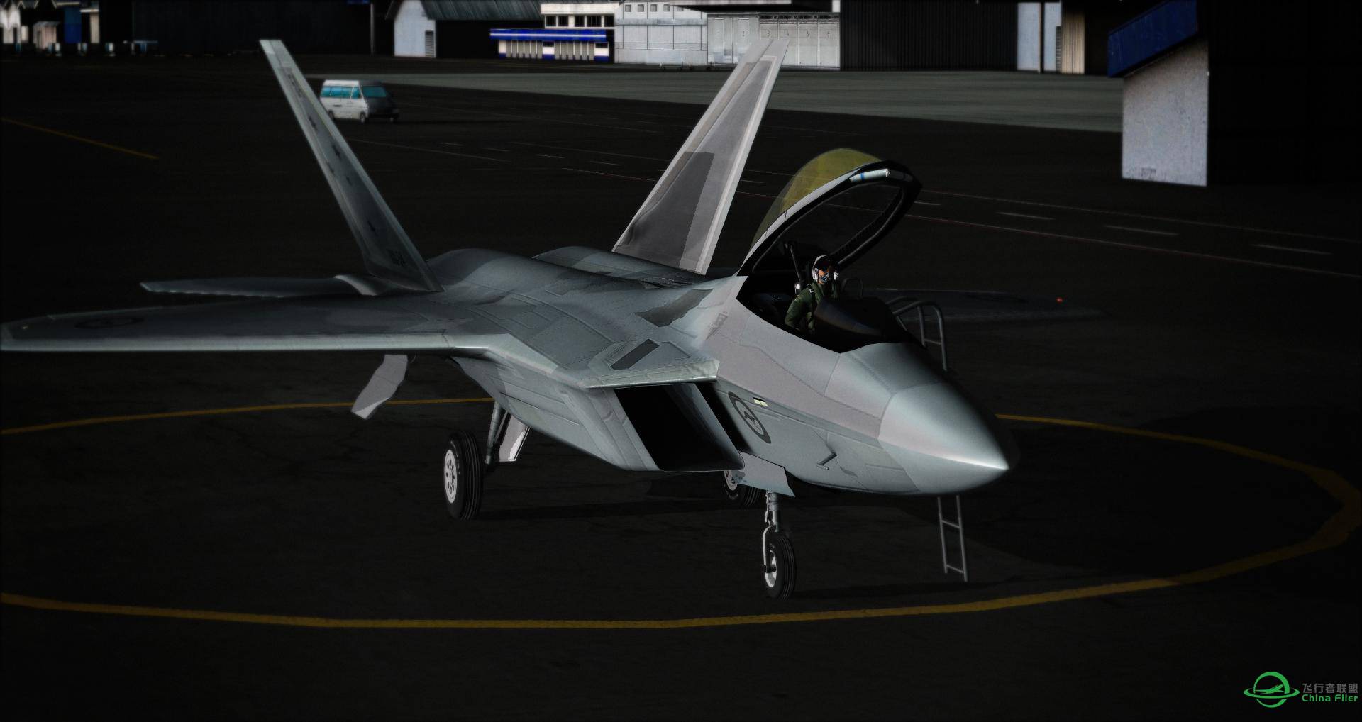 F-22“猛禽”Raptor 老基多机场起飞-8679 