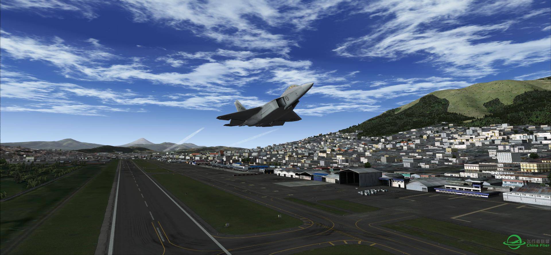 F-22“猛禽”Raptor 老基多机场起飞-2908 