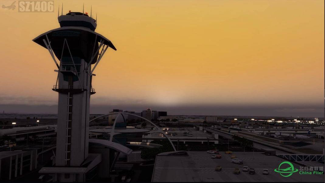 模拟飞行员之眼：洛杉矶-西雅图  波音737-800 美国西海岸之旅-1342 