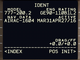 (图示)pmdg777更新导航数据后FMC没有进近程序、跑道信息...-637 