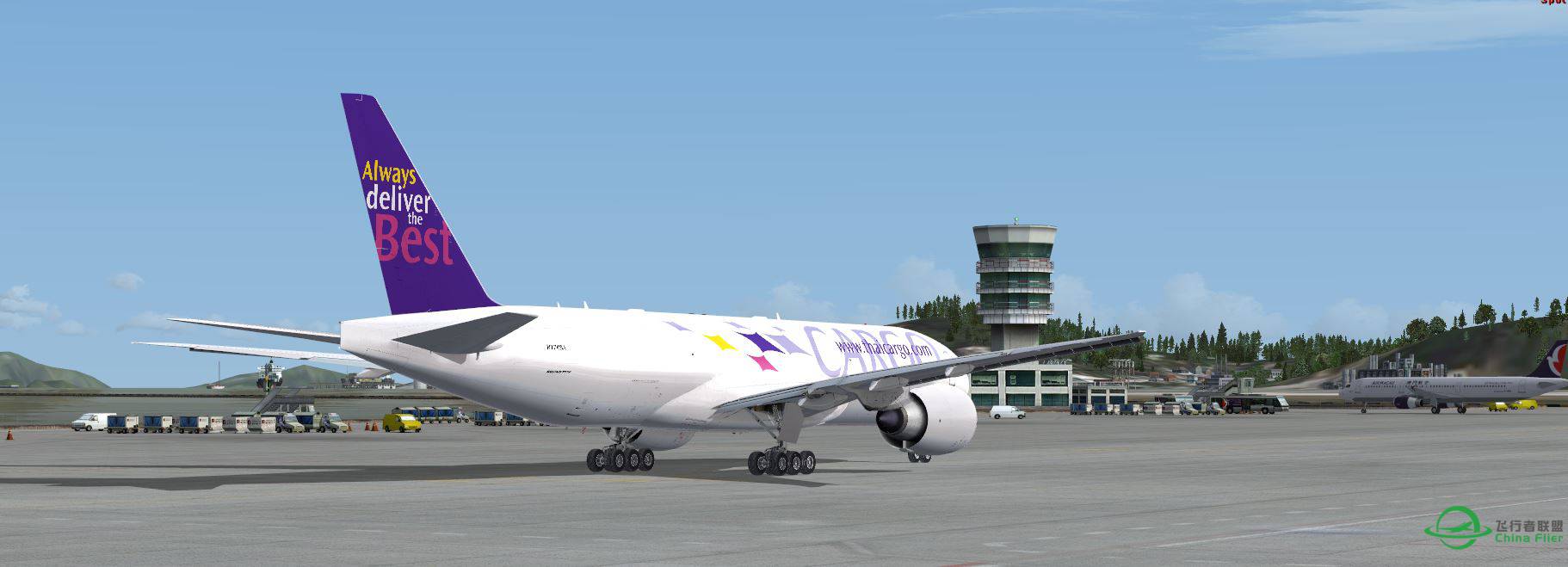 B777 Thai Cargo @ VMMC - RCTP-1324 