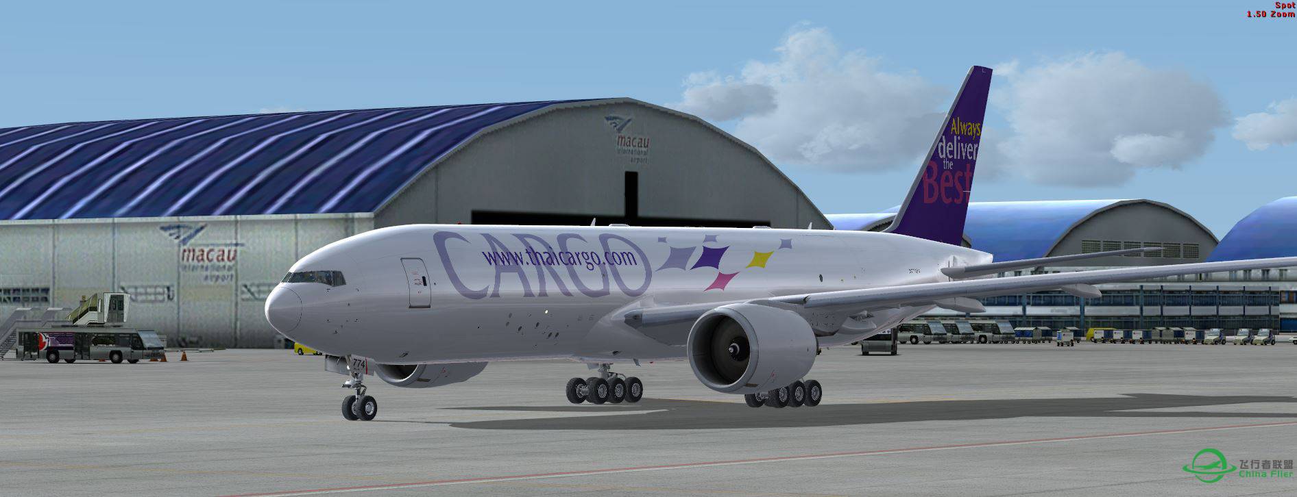 B777 Thai Cargo @ VMMC - RCTP-1249 