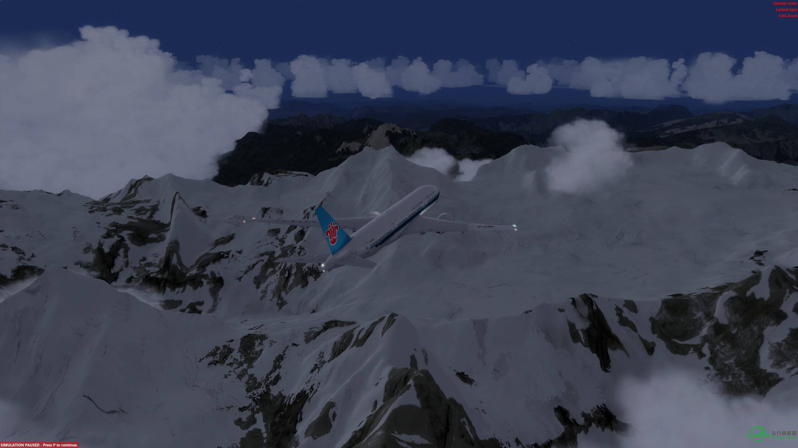环球飞行第16站  罗马--苏黎世 飞越阿尔卑斯山-93 