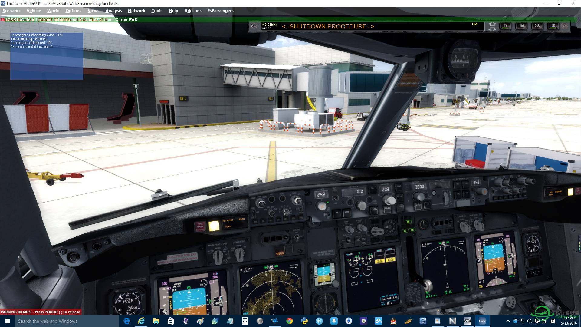 P3Dv3 PMDG737-925 