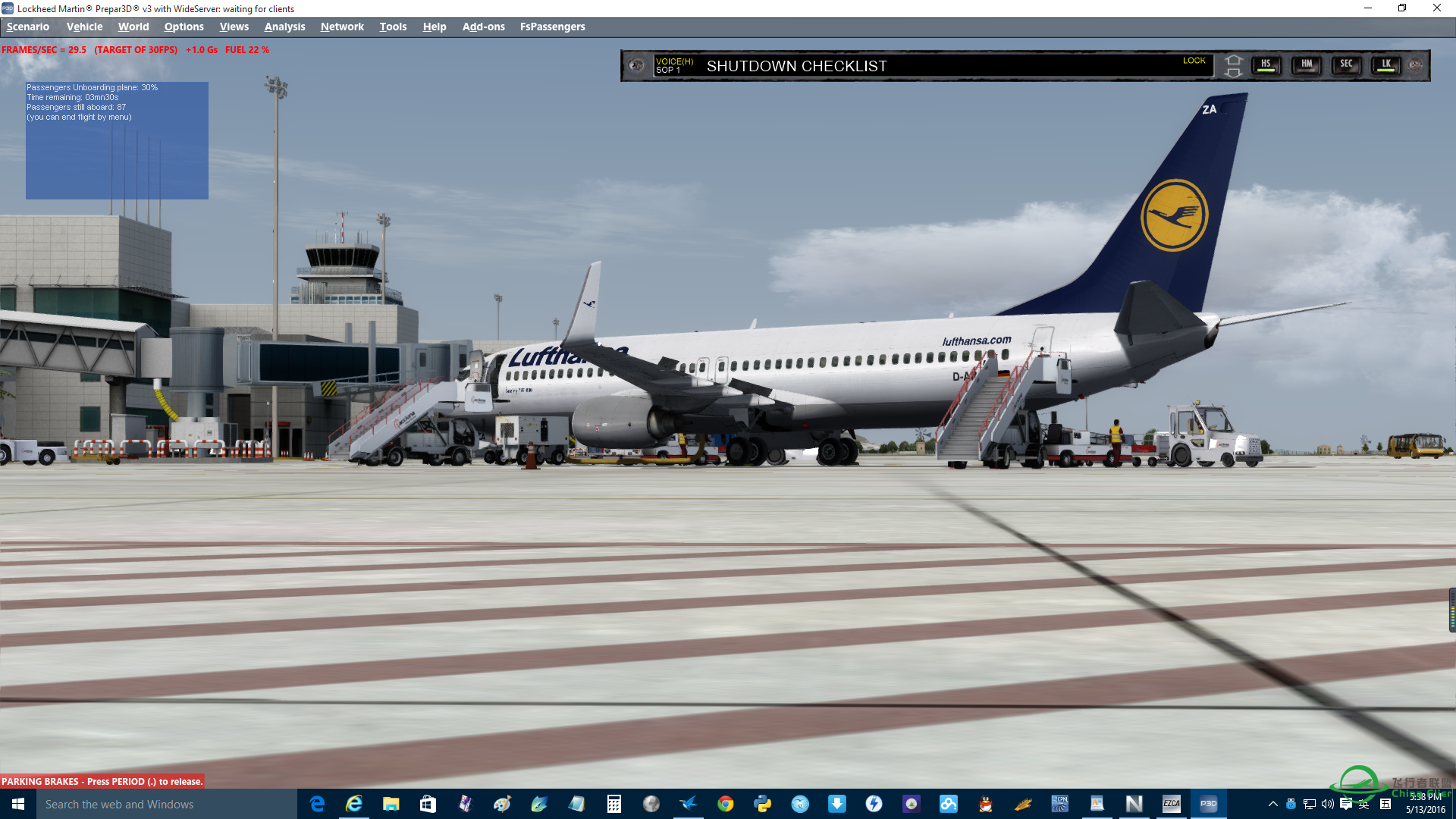 P3Dv3 PMDG737-6398 