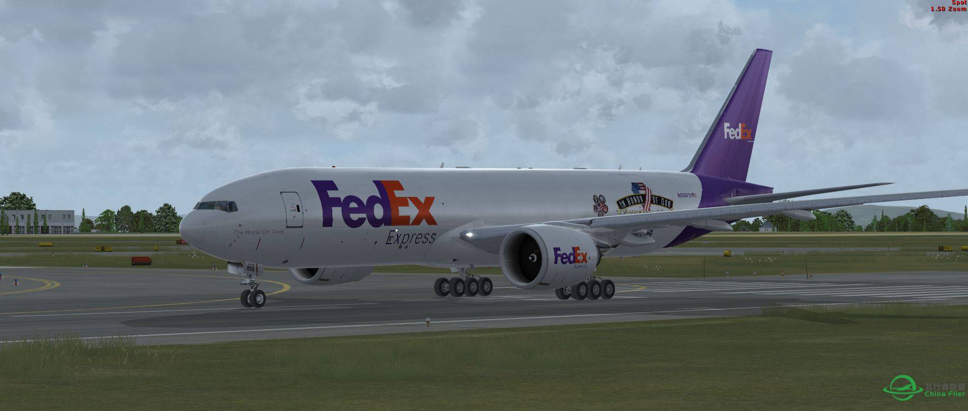 B777 Fedex @ LOWW-9965 