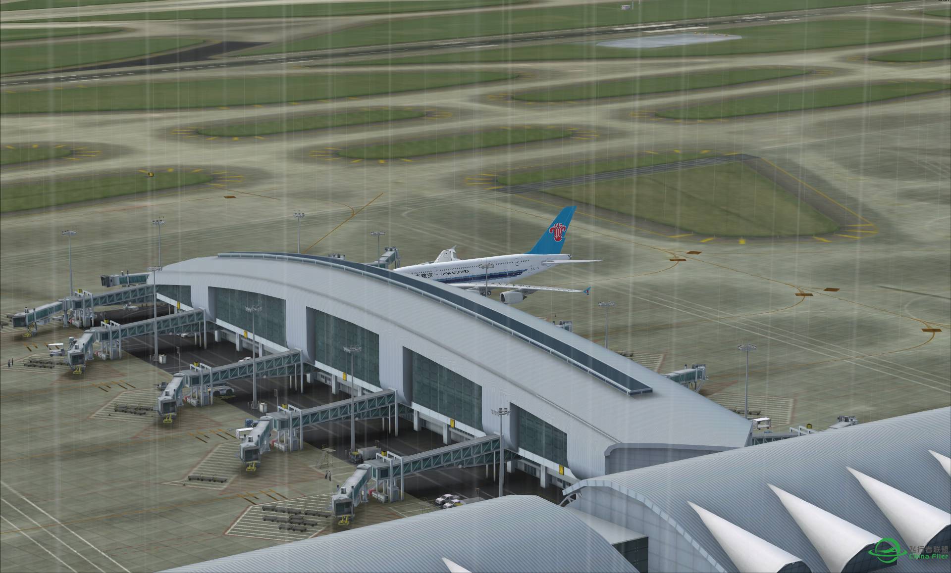 【520，FSX】南航380试飞 ZGGG-ZAAC（多图）-4377 