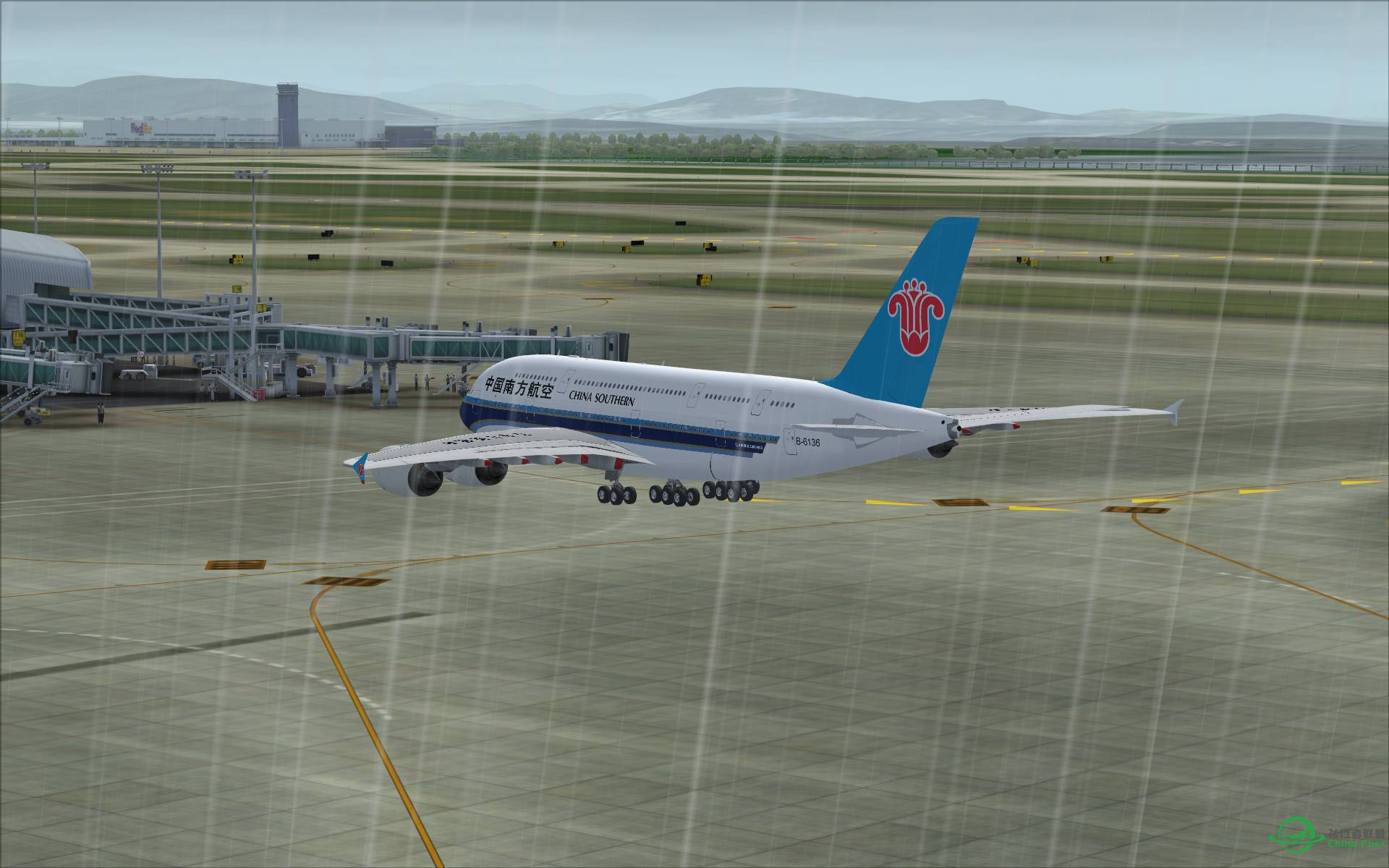 【520，FSX】南航380试飞 ZGGG-ZAAC（多图）-7204 