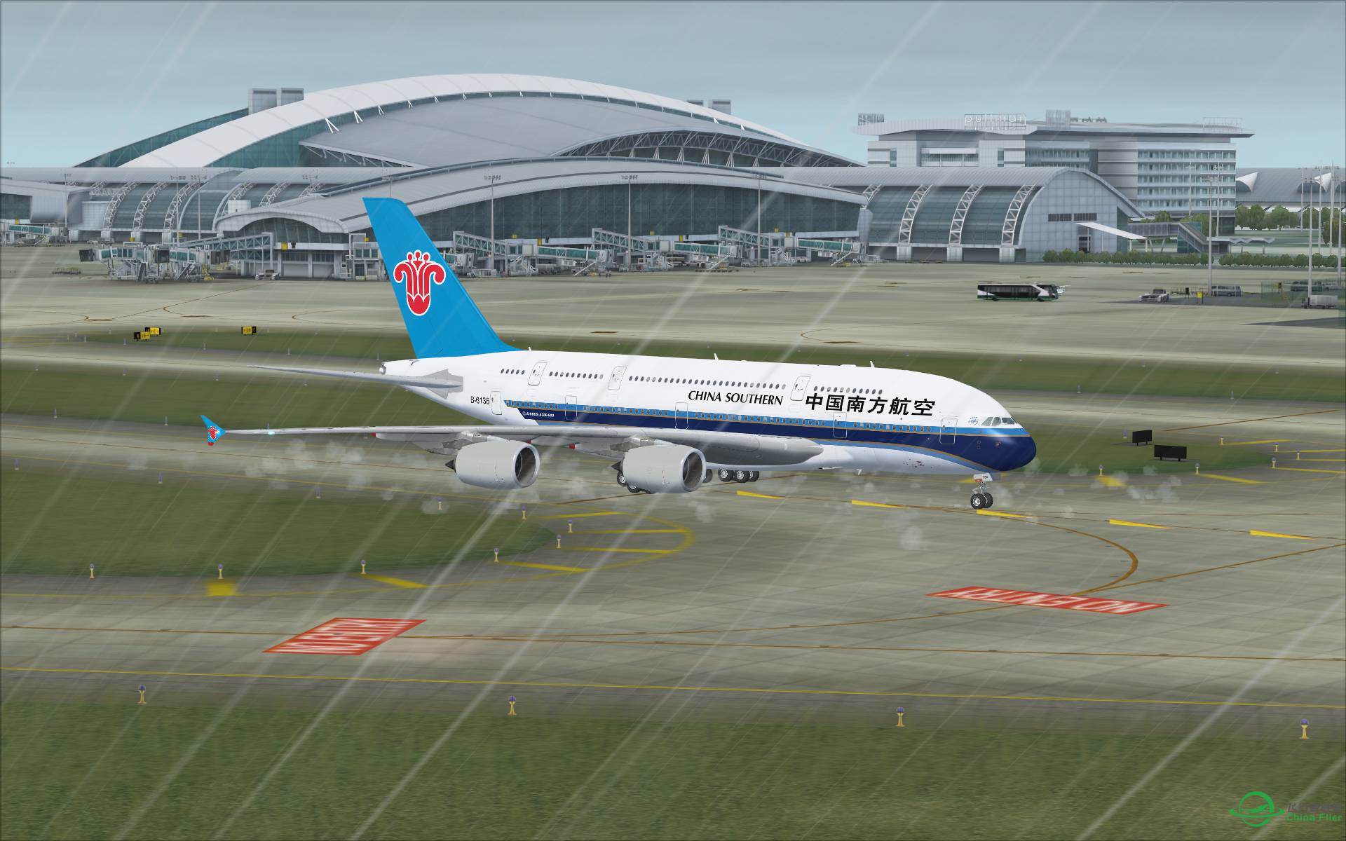 【520，FSX】南航380试飞 ZGGG-ZAAC（多图）-605 