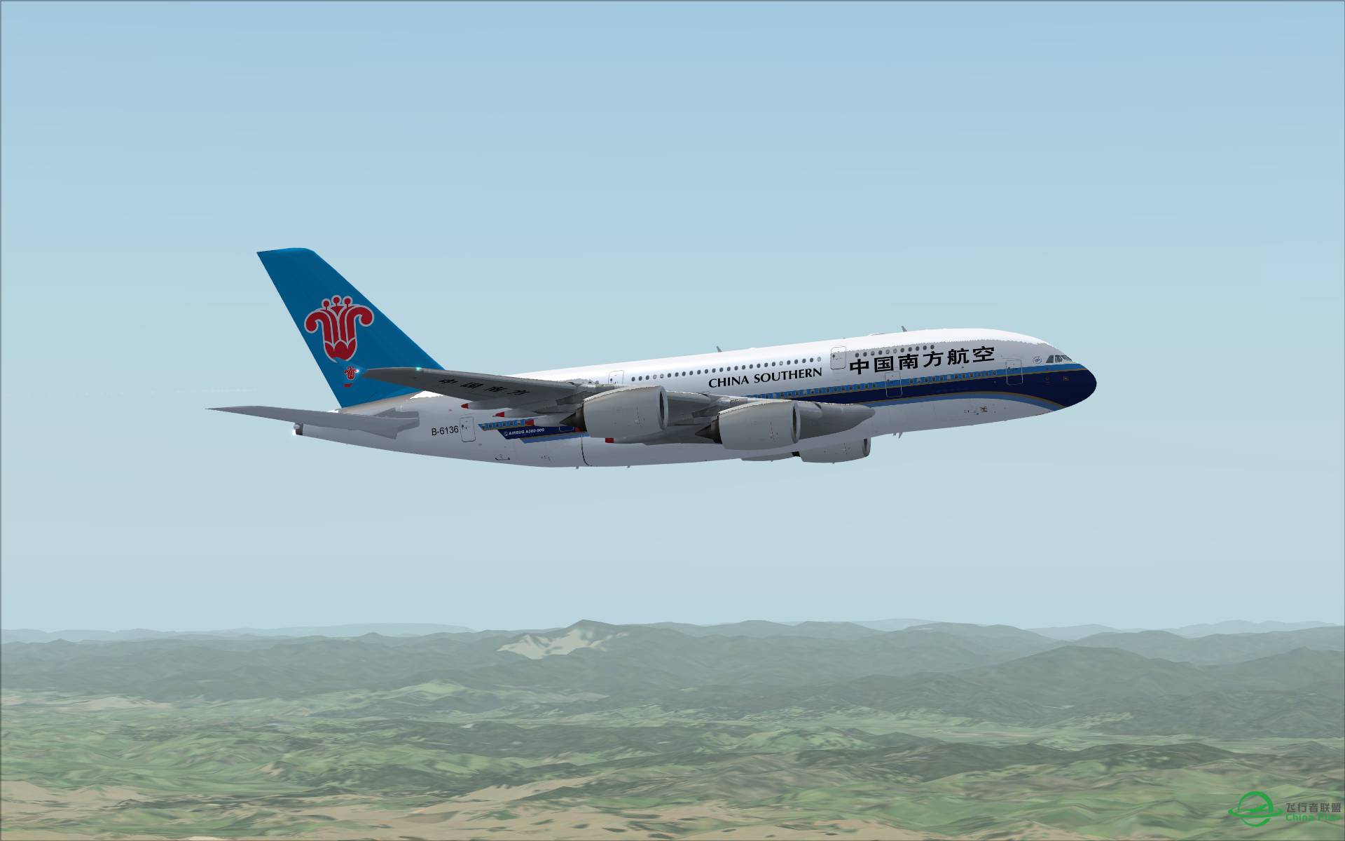 【520，FSX】南航380试飞 ZGGG-ZAAC（多图）-8873 