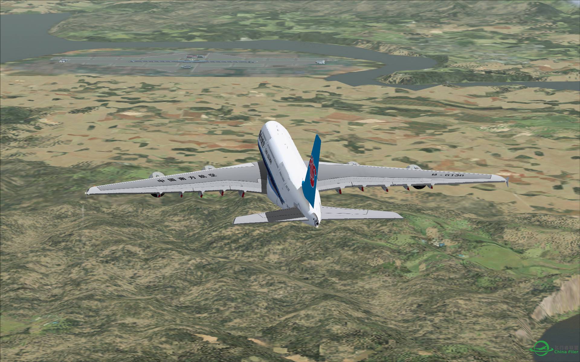 【520，FSX】南航380试飞 ZGGG-ZAAC（多图）-1291 