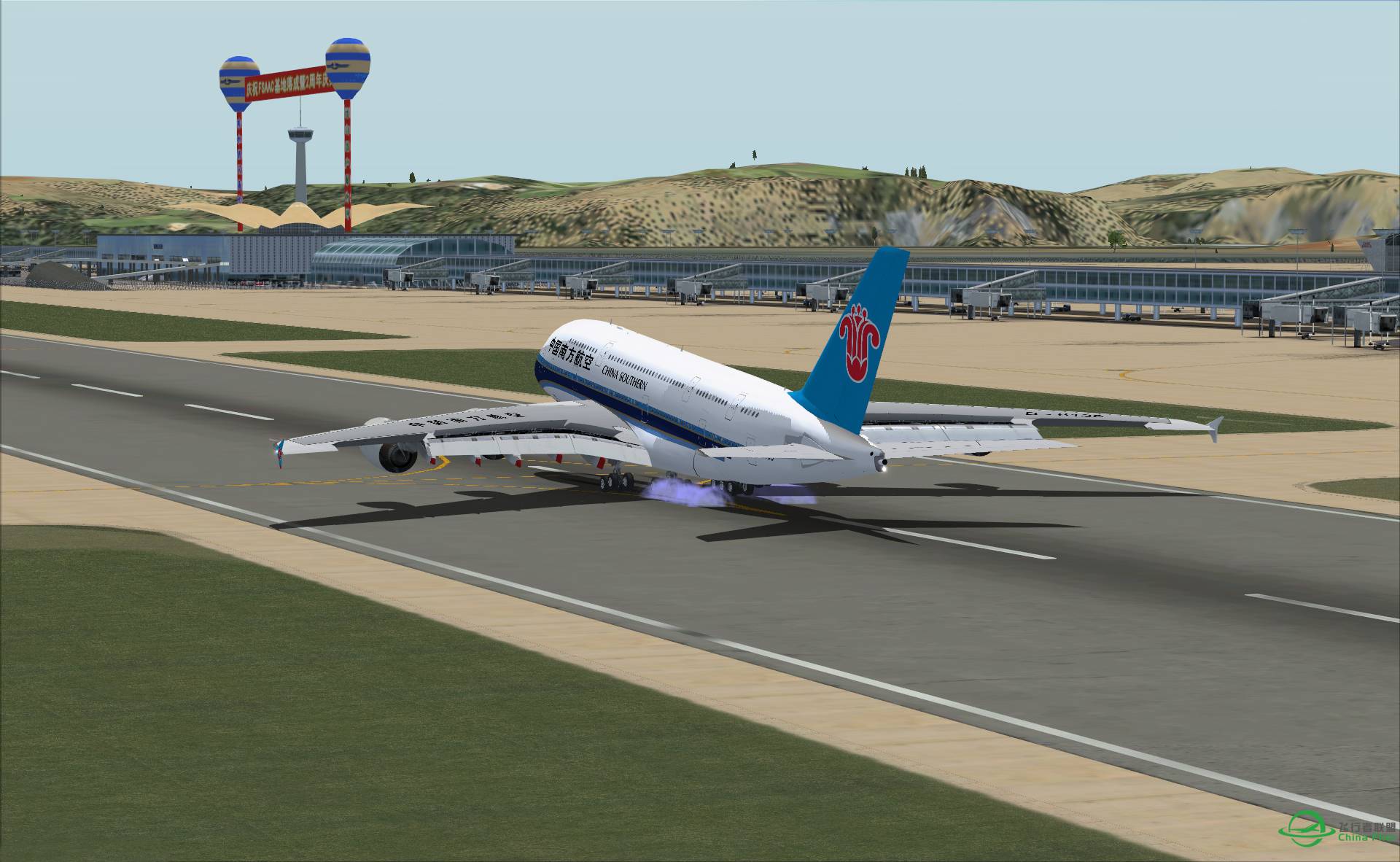 【520，FSX】南航380试飞 ZGGG-ZAAC（多图）-2031 