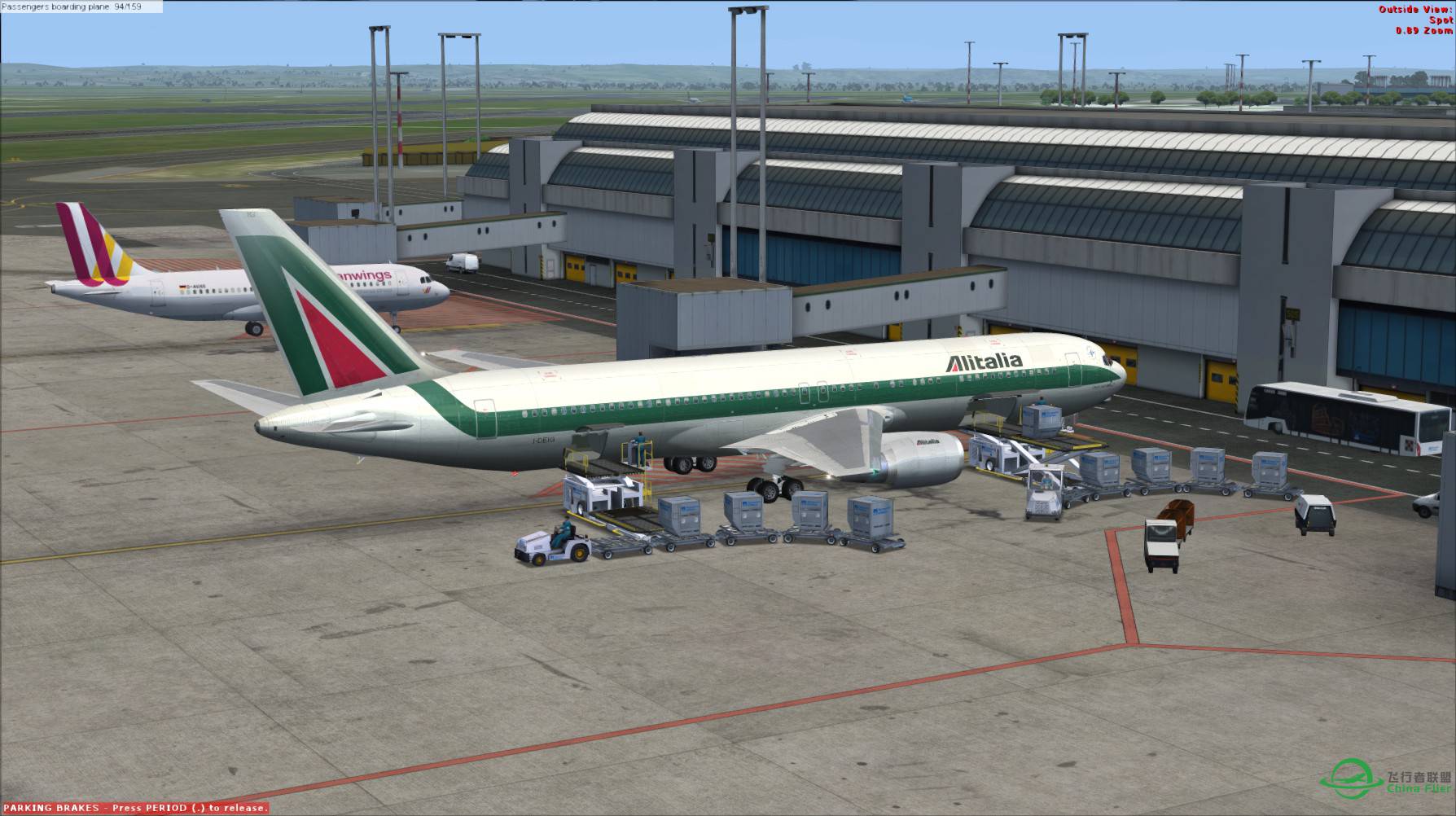 意大利航空 767-300ER 罗马-吉隆坡-6091 