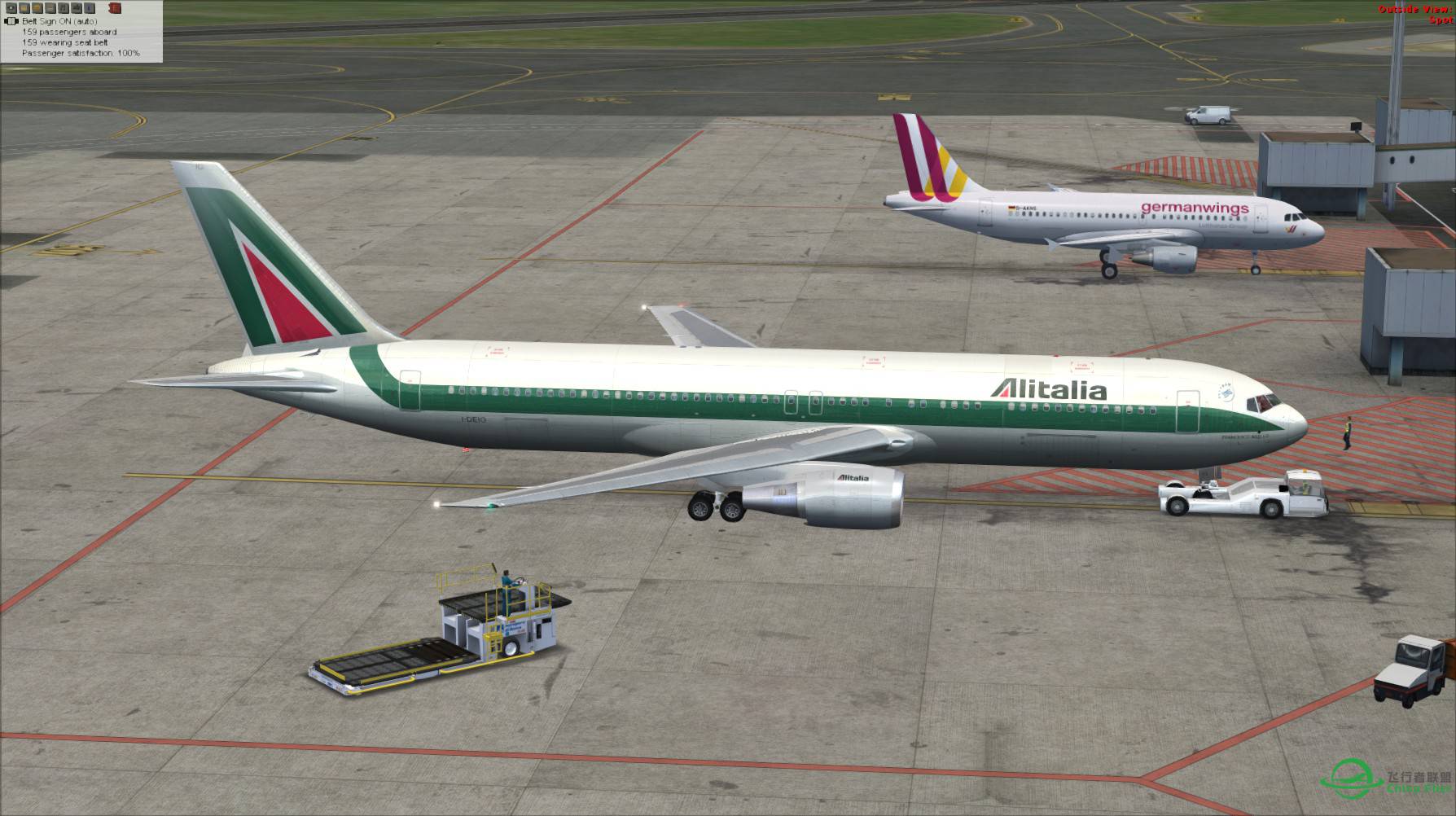 意大利航空 767-300ER 罗马-吉隆坡-1 