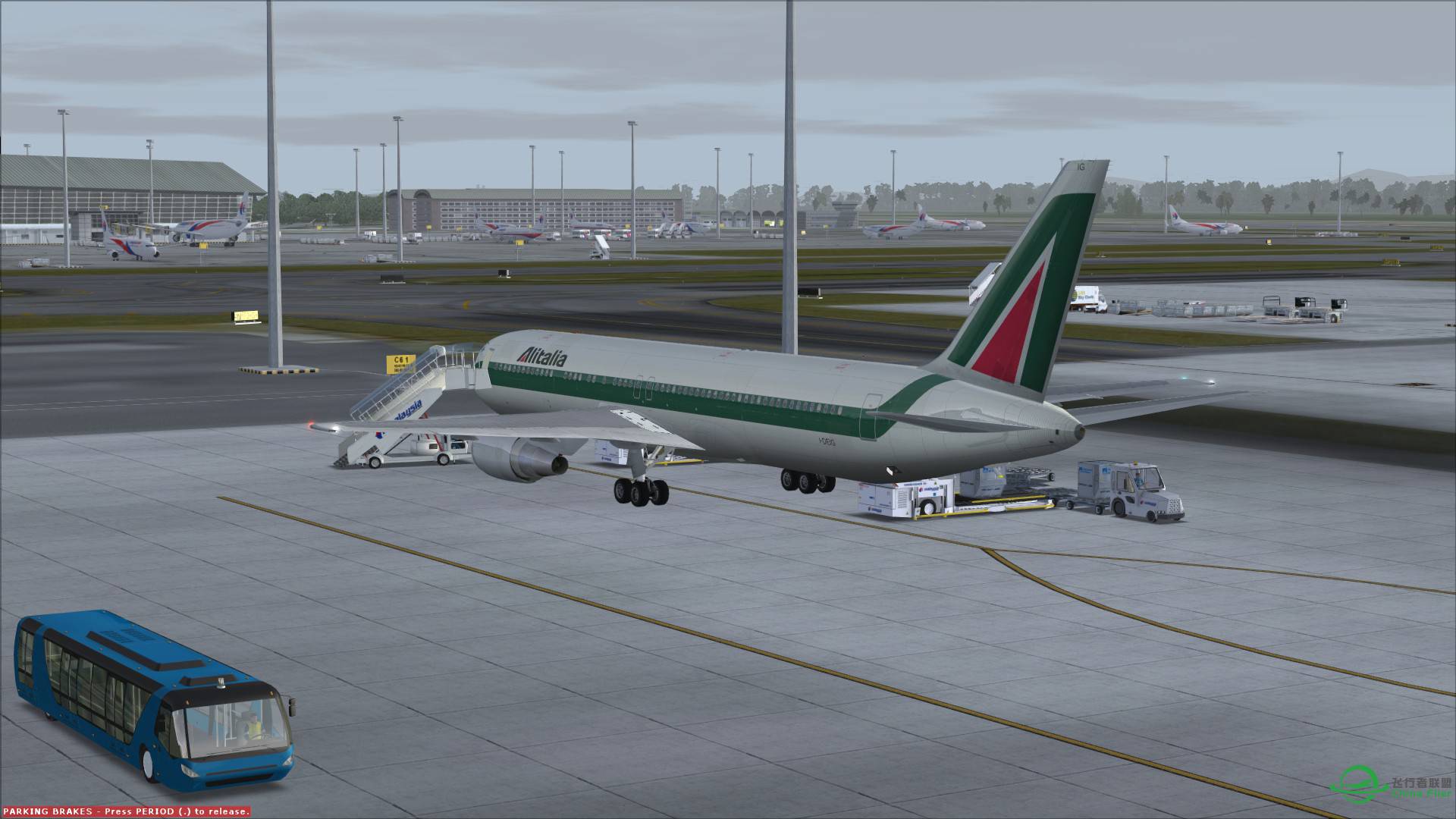 意大利航空 767-300ER 罗马-吉隆坡-3364 