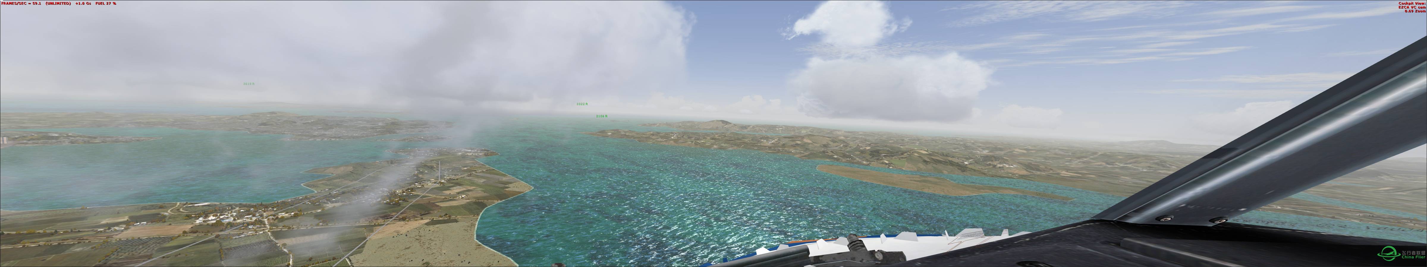 FSX approach @-4554 