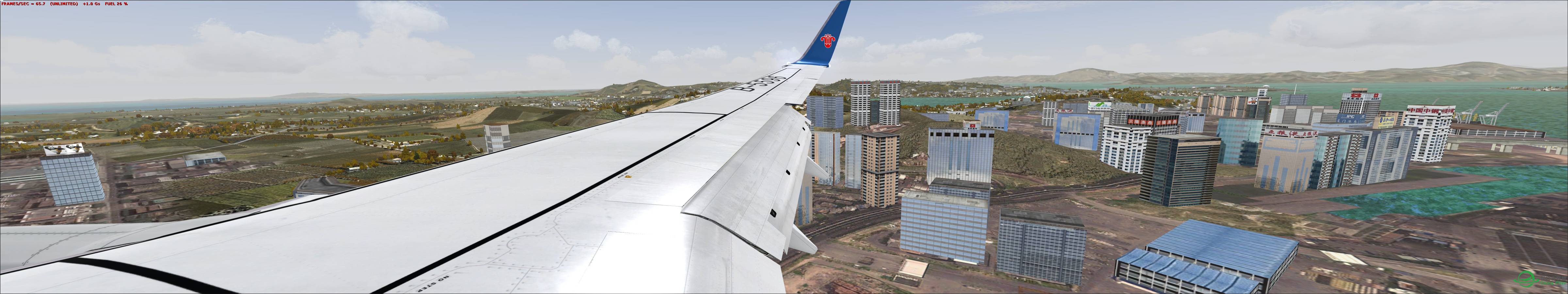 FSX approach @-5737 