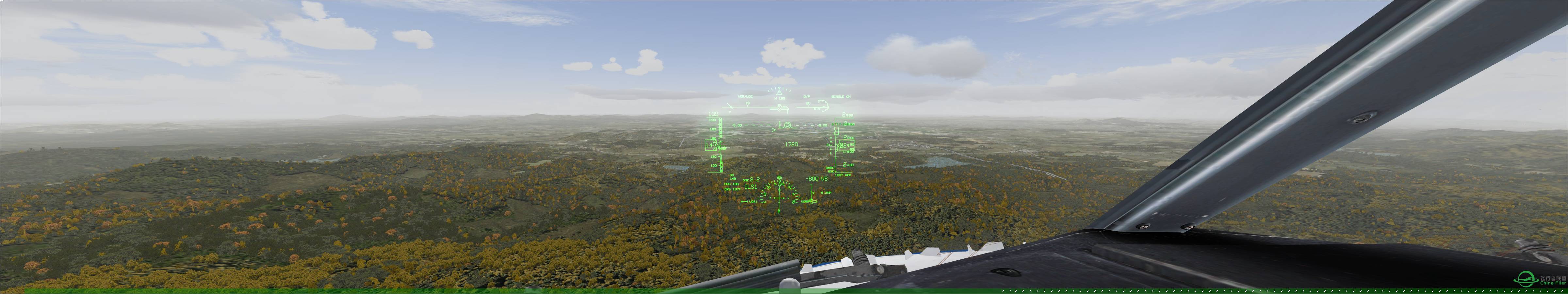 FSX approach @-436 