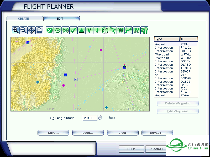 FSX自带Flight Planner加载航路文件问题-2736 