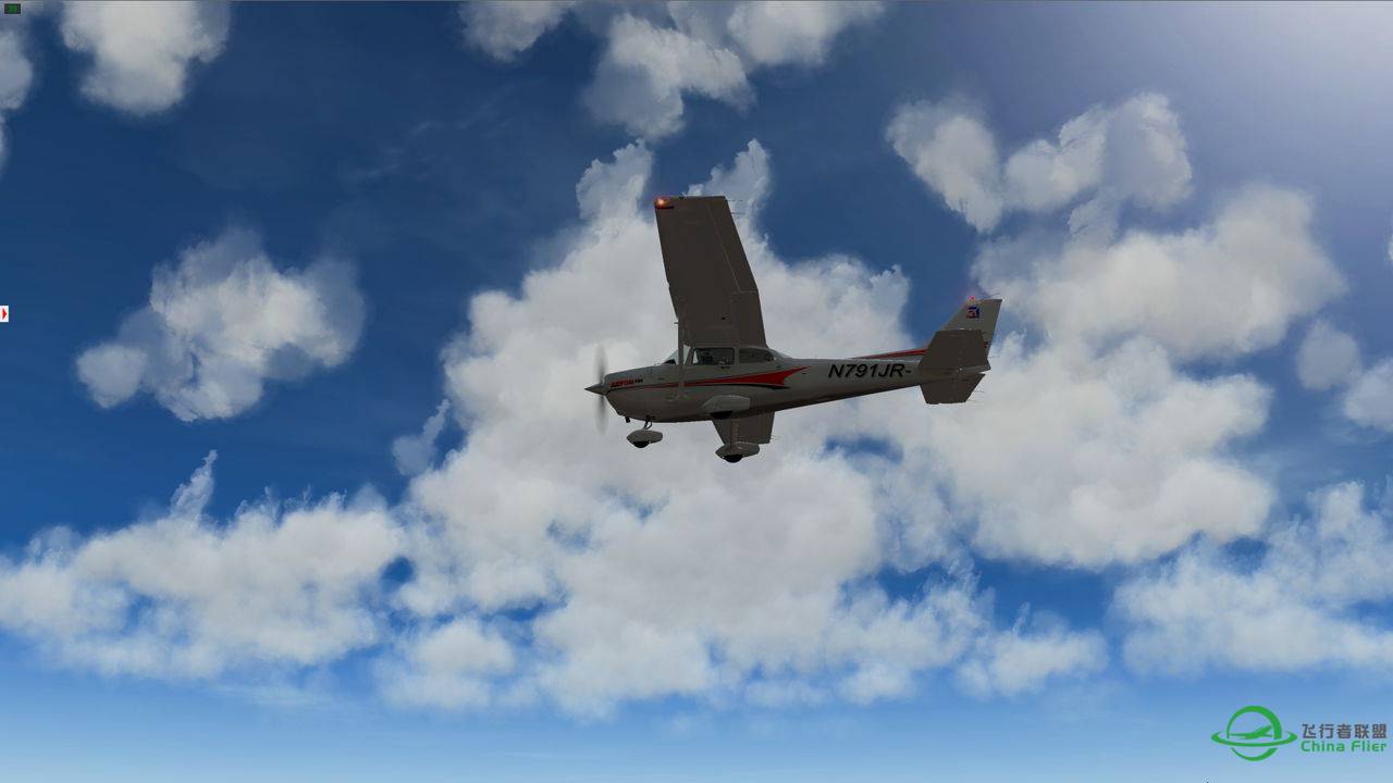 X-Plane 10效果全开+SkyMax Pro效果震撼！！-3865 