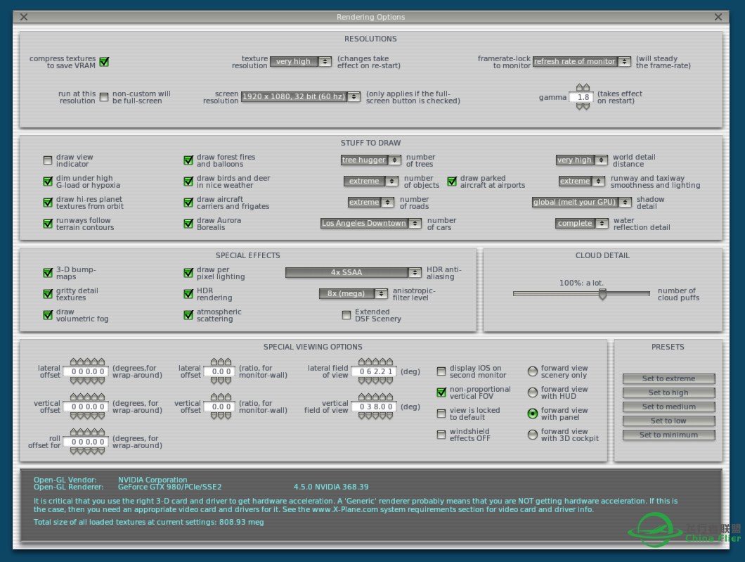 X-Plane 10效果全开+SkyMax Pro效果震撼！！-7675 