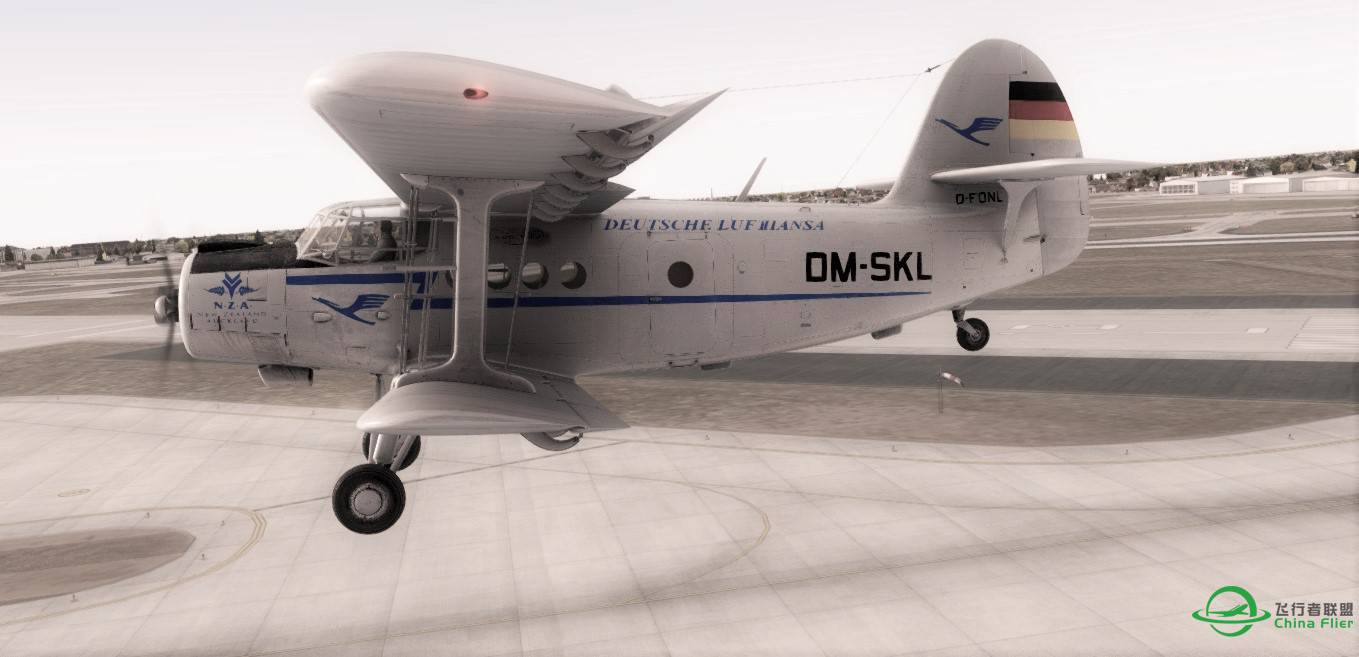 AN-2老飞机-7058 