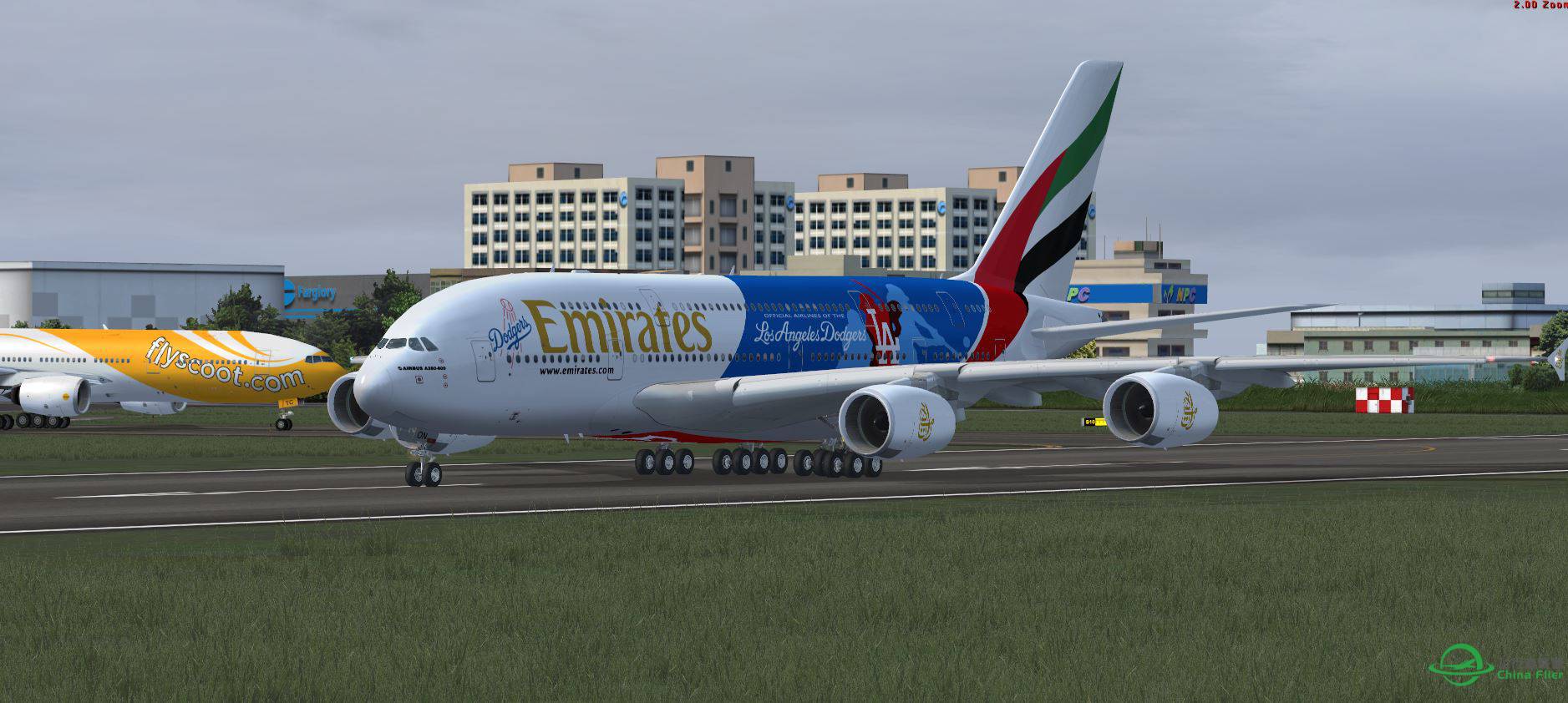 A380 Emirates LA RCTP takeoff-8201 