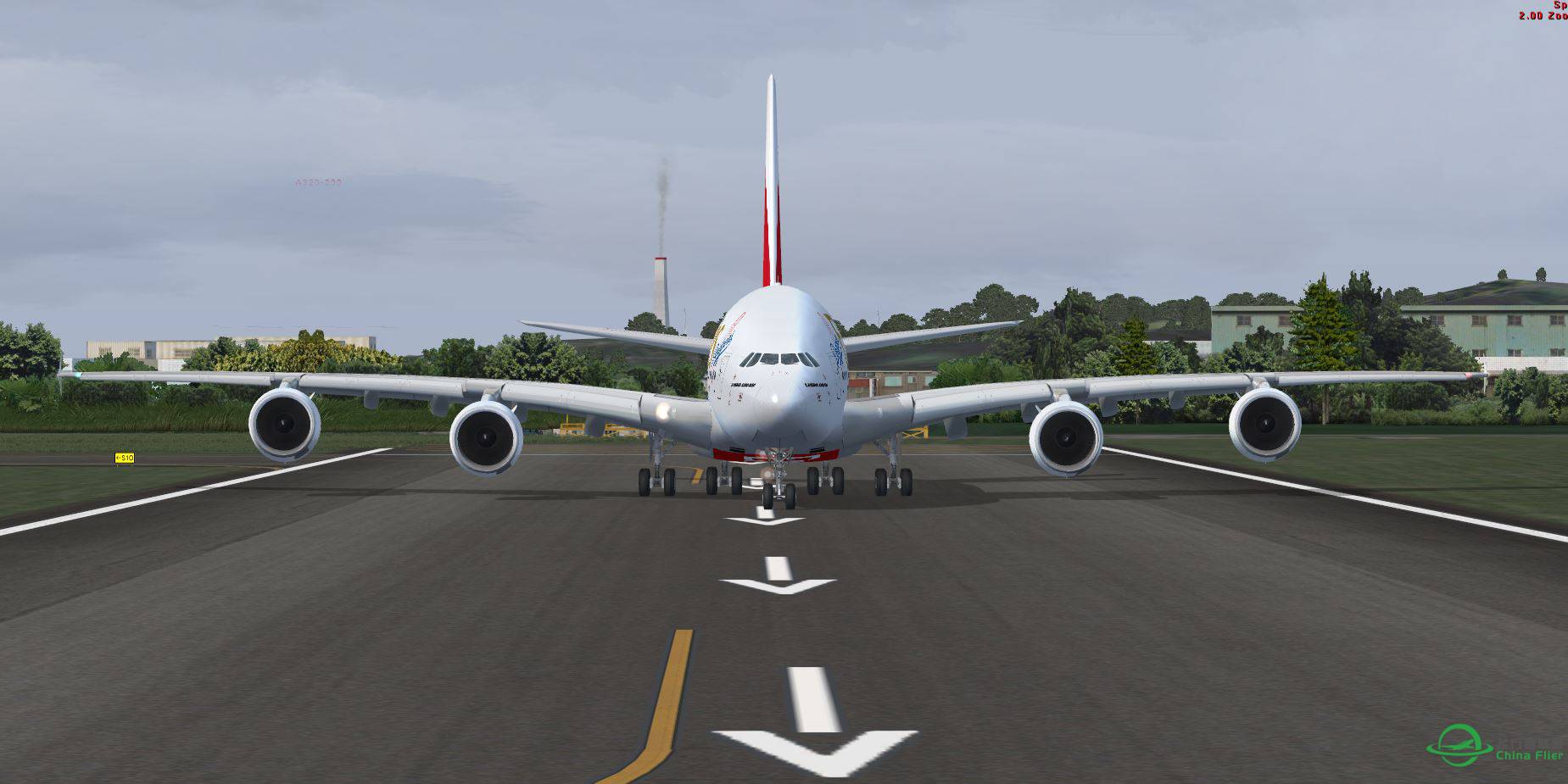 A380 Emirates LA RCTP takeoff-346 