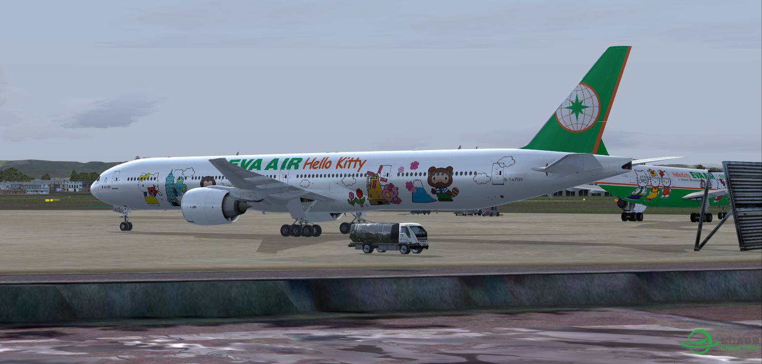 B777 EVA KITTY-2263 