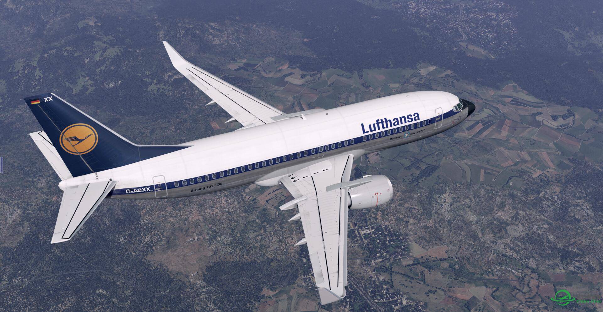 Xplane 733飞行美图-9026 