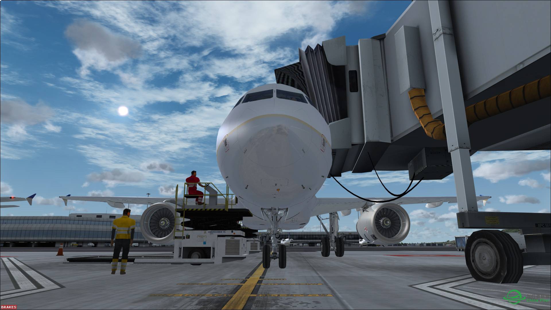 试飞坠吼的空客 FLIGHT SIM LABS A320 CFM/IAE-3878 