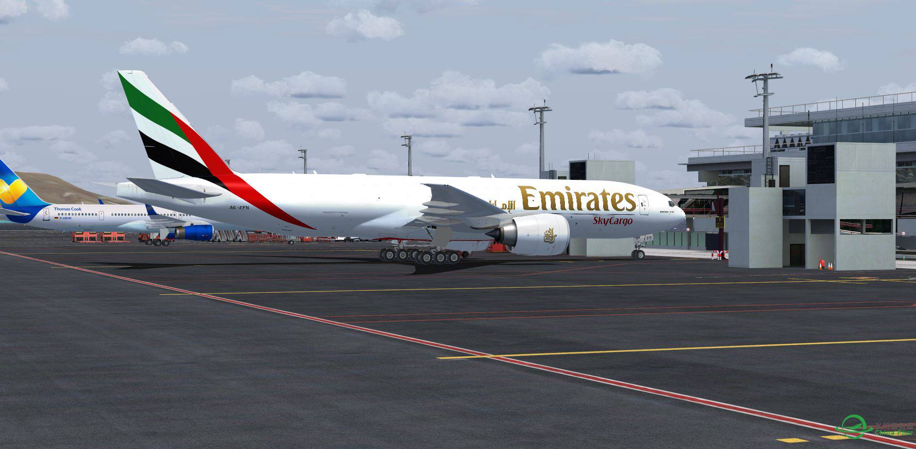 B777 Emirates SkyCargo-1195 