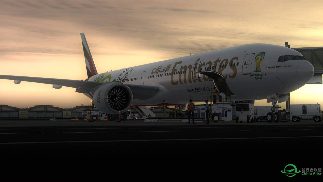 UAE366 OMDB - RCTP (迪拜 - 台北)-2815 