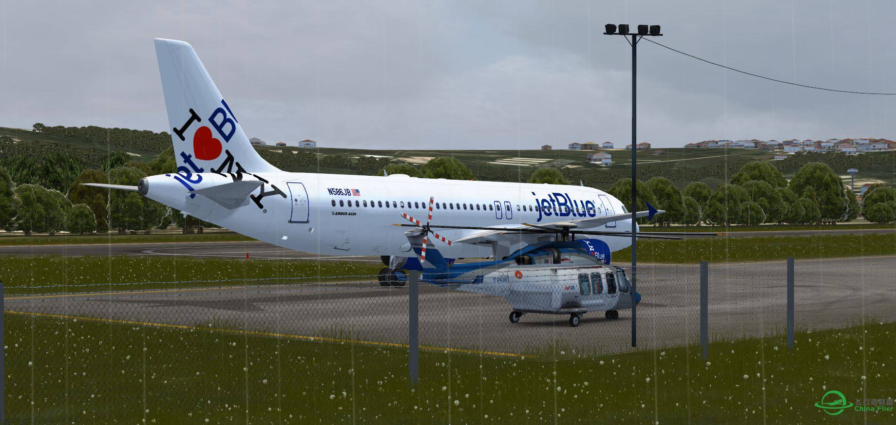 A320 JetBlue @ SVSB-9130 