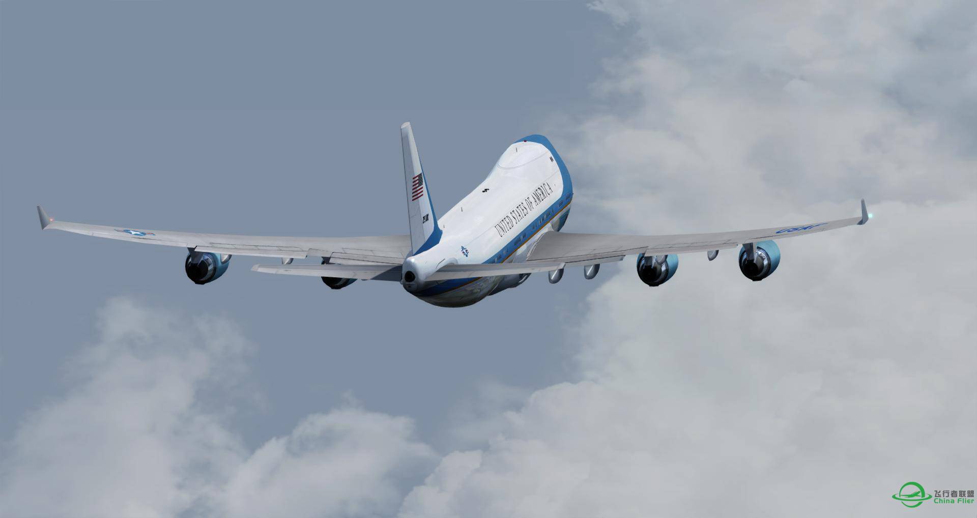 美国总统 空军一号，抵达杭州萧山国际机场-784 