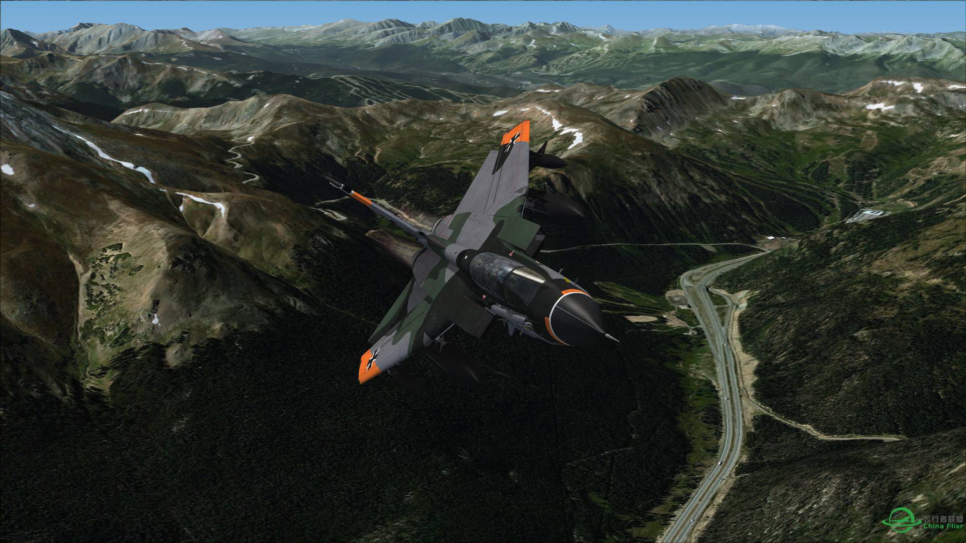 狂风战机落基山之旅-4045 